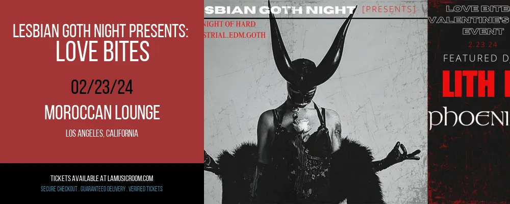 Lesbian Goth Night Presents at Moroccan Lounge