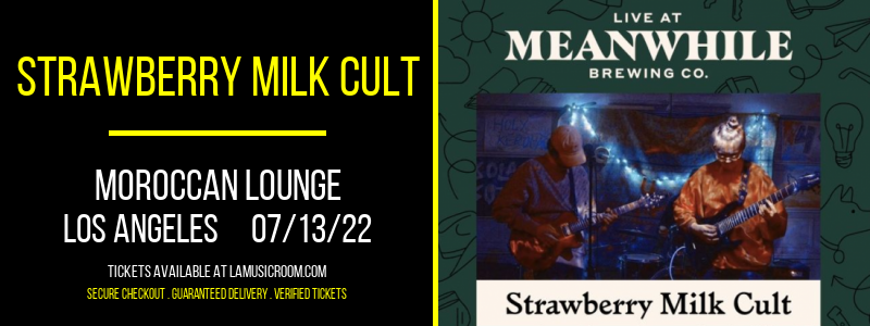 Strawberry Milk Cult at Moroccan Lounge