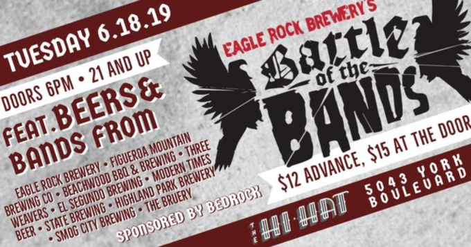 Eagle Rock Brewery's Battle of the Bands at Moroccan Lounge